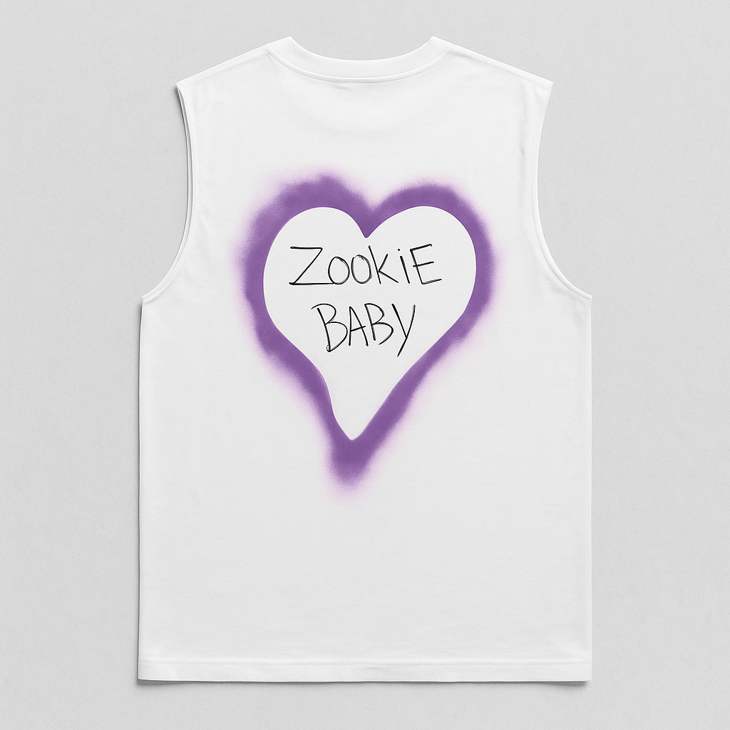 SLEEVLESS "Zookie Baby" Autograph Shirt